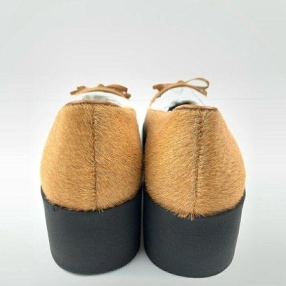 Bernardo | Shoes | Bernardo Antwerp Platform Loafer 65 Tan  Bernardo Antwerp Platform loafer 7 tan pony hair